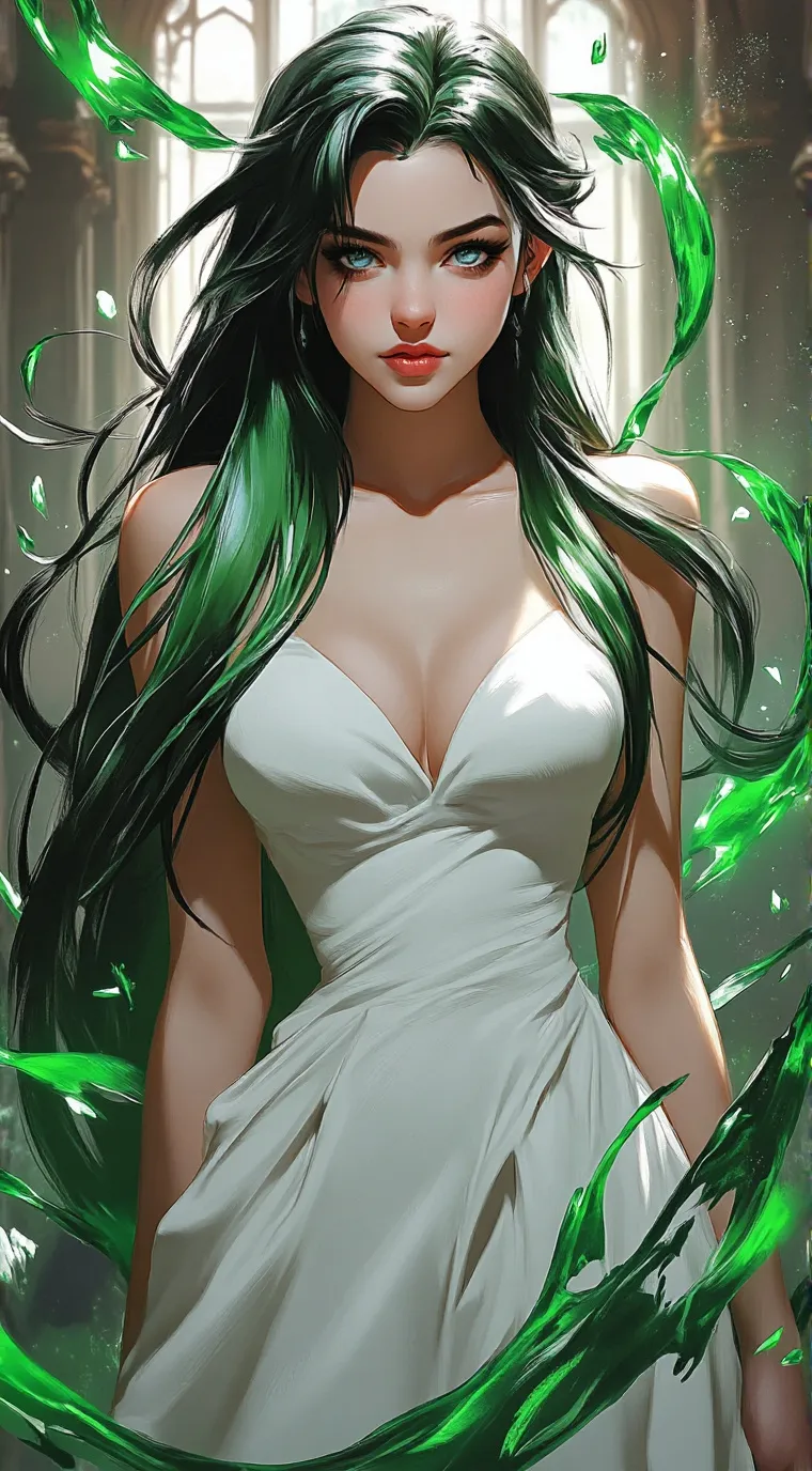 ai character: Maddison  background