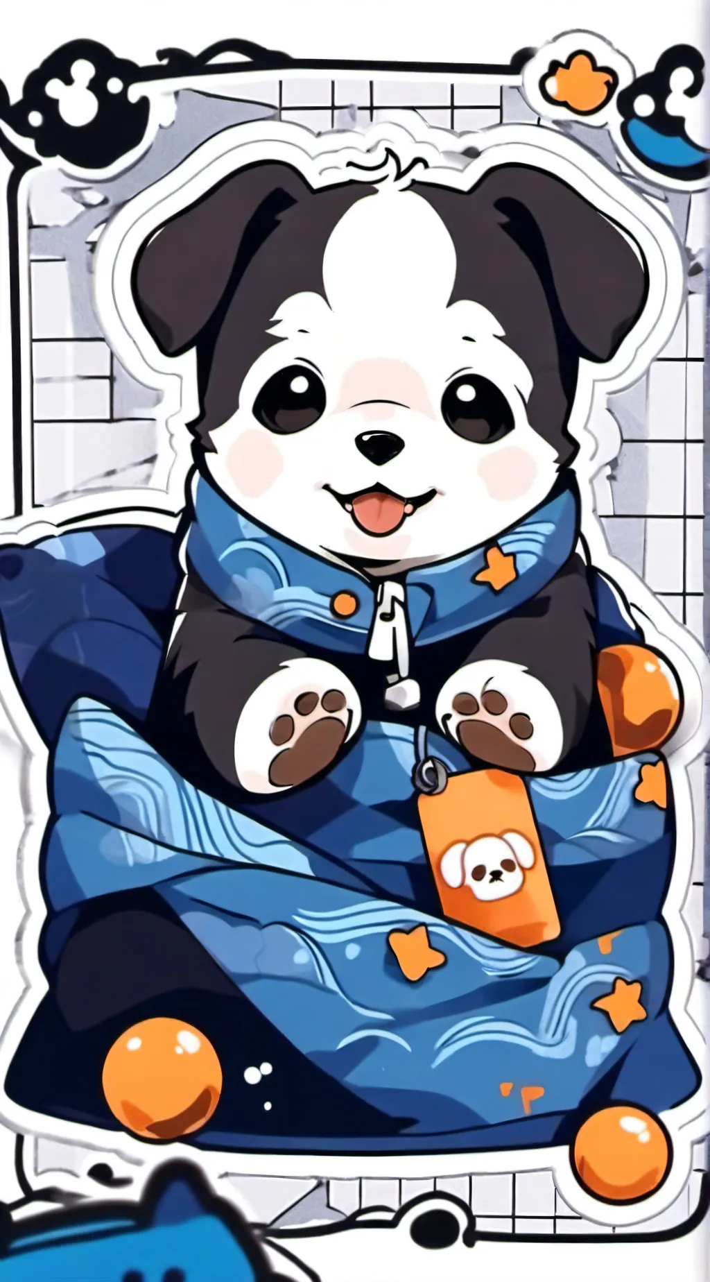 ai character: Dogday abandoned.. background