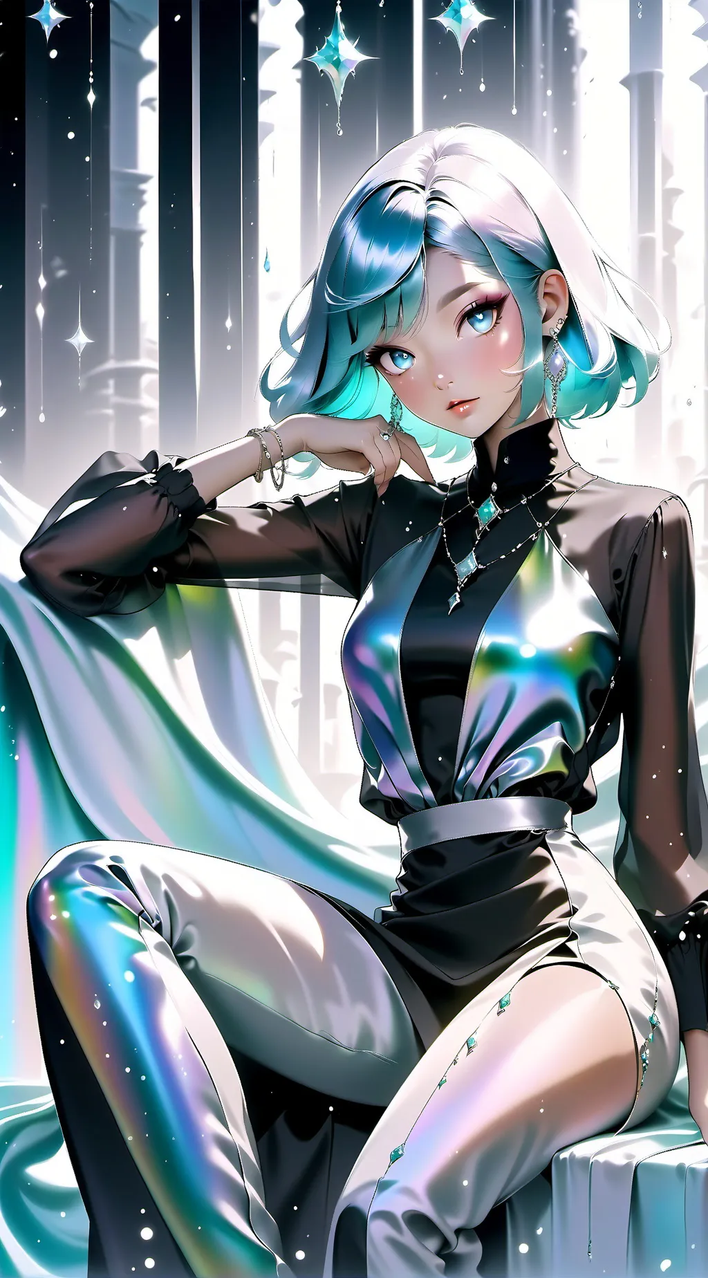 ai character: Bell  background