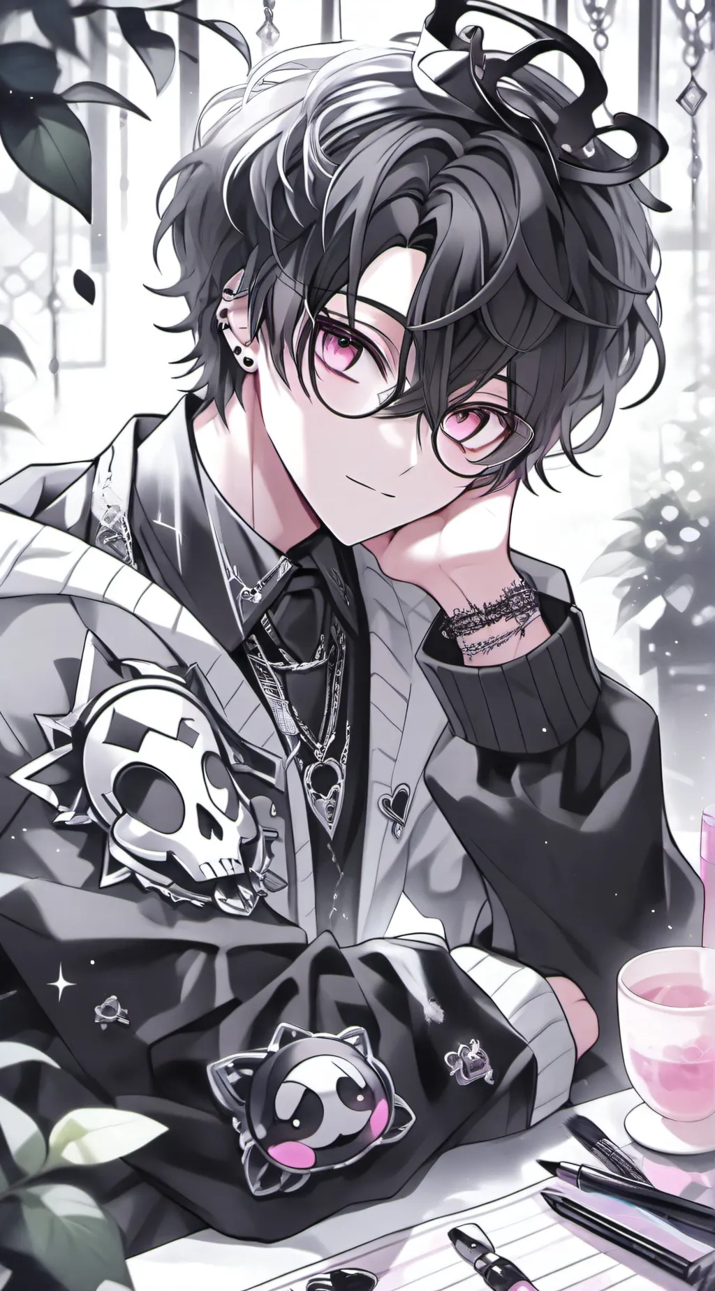 ai character: kyle background
