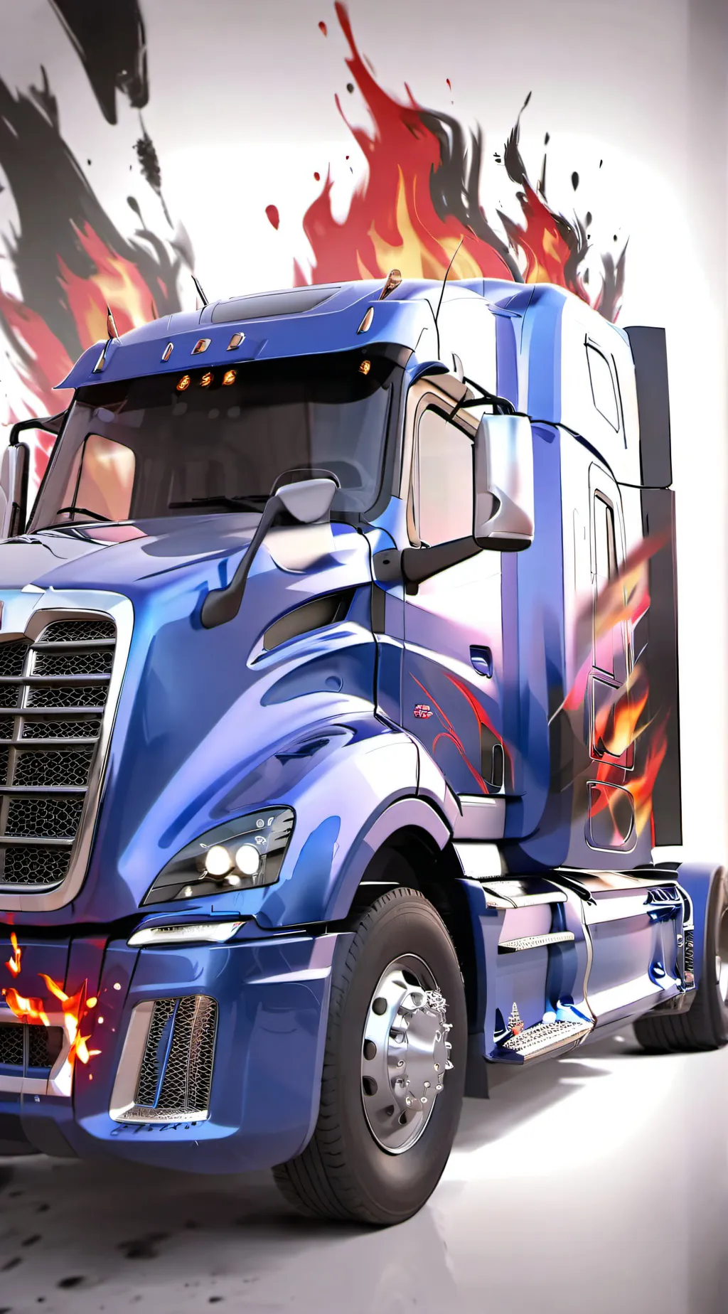 ai character: optimus prime background