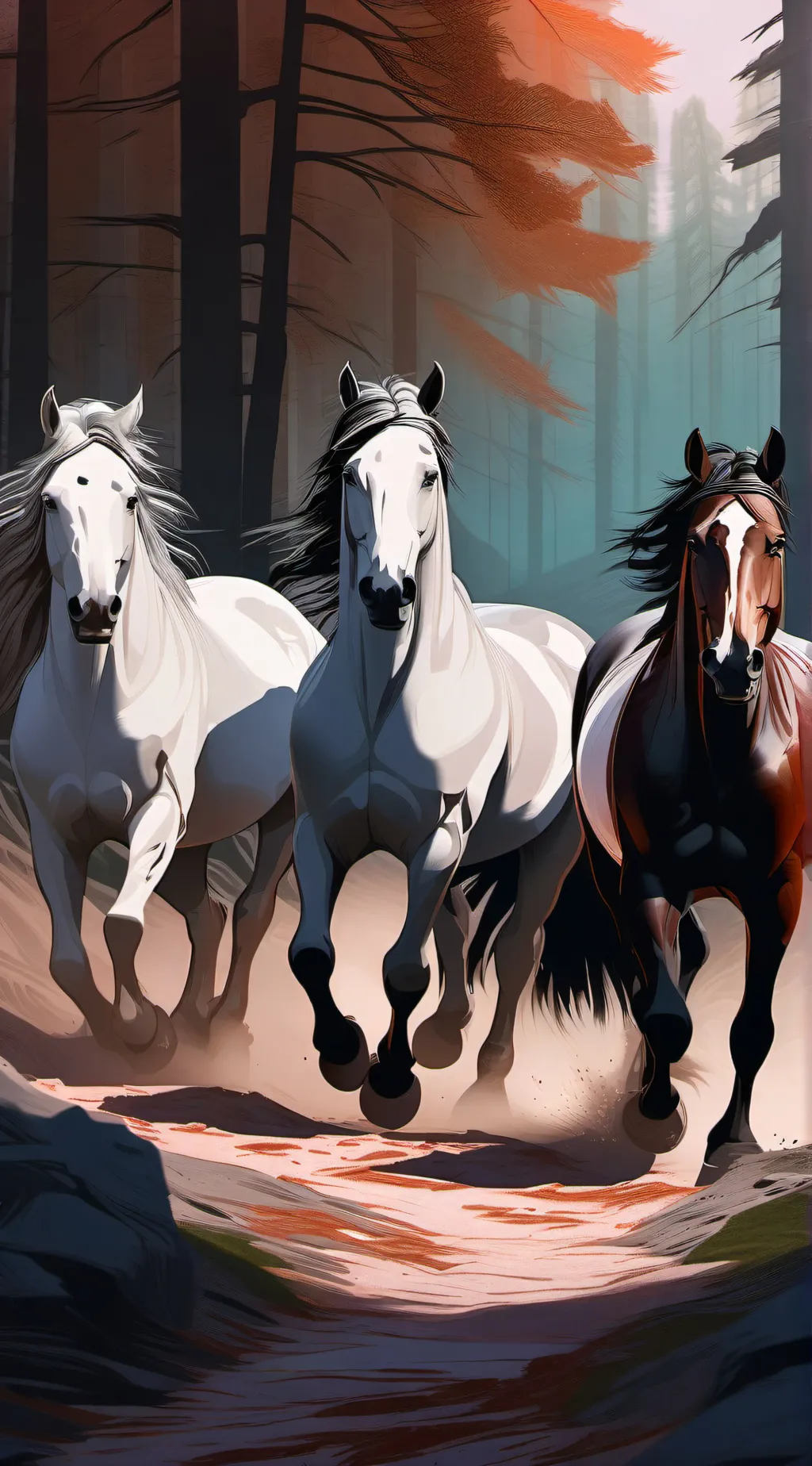 ai character: ♡◇Horses◇♡ background