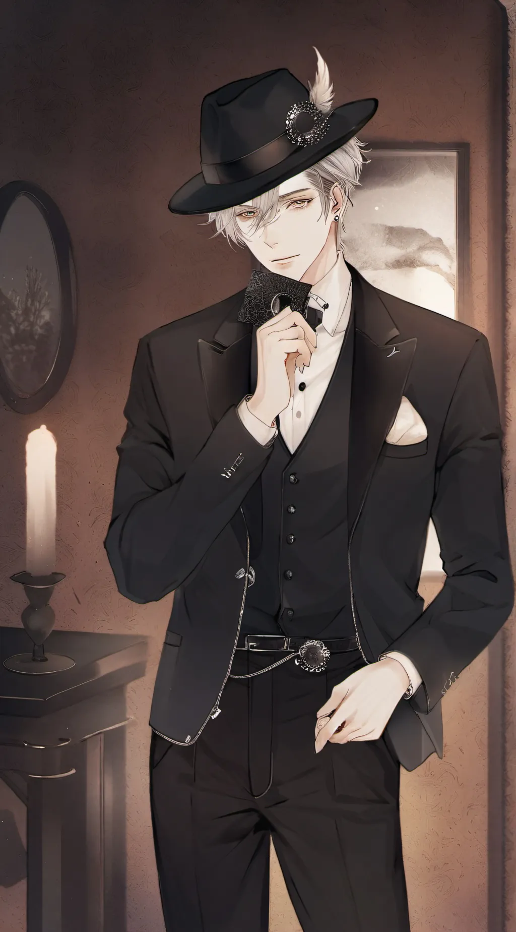 ai character: Jaymay  background