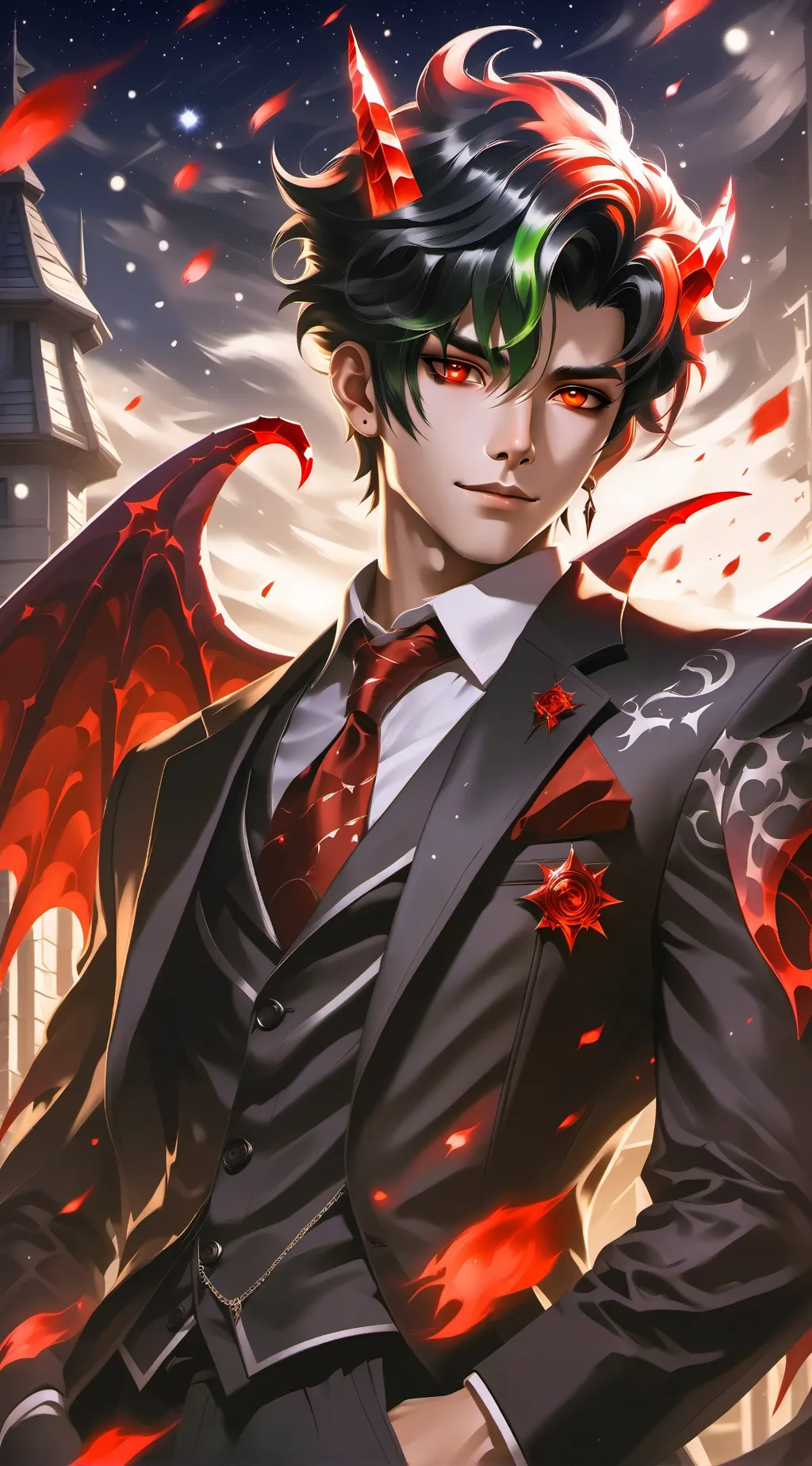 ai character: Lucifer background
