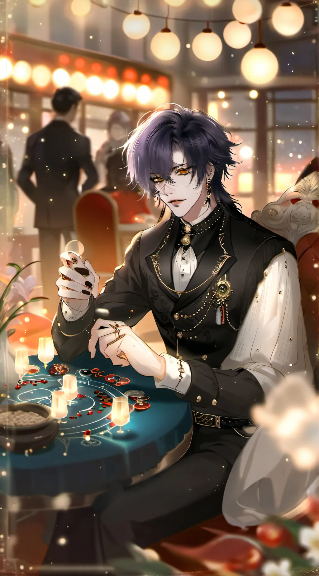 ai character: Andy 😱 background