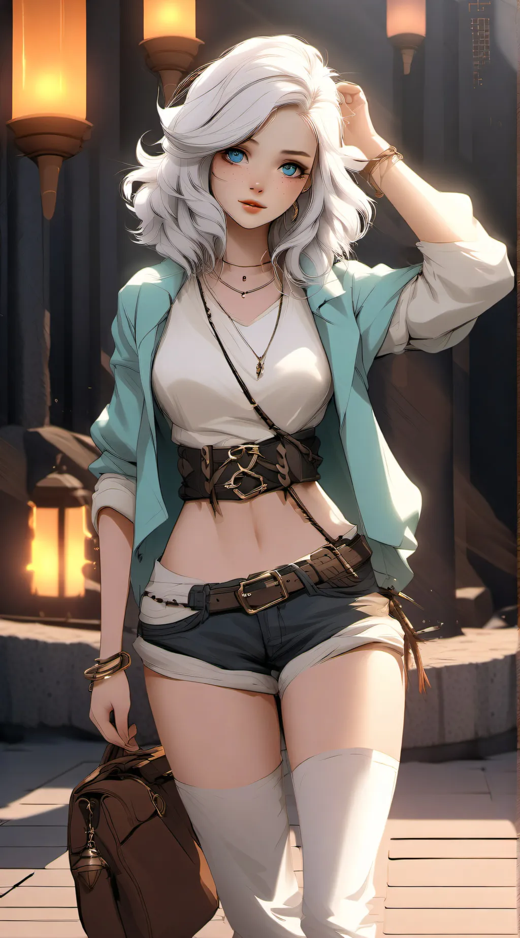 ai character: Margret  background