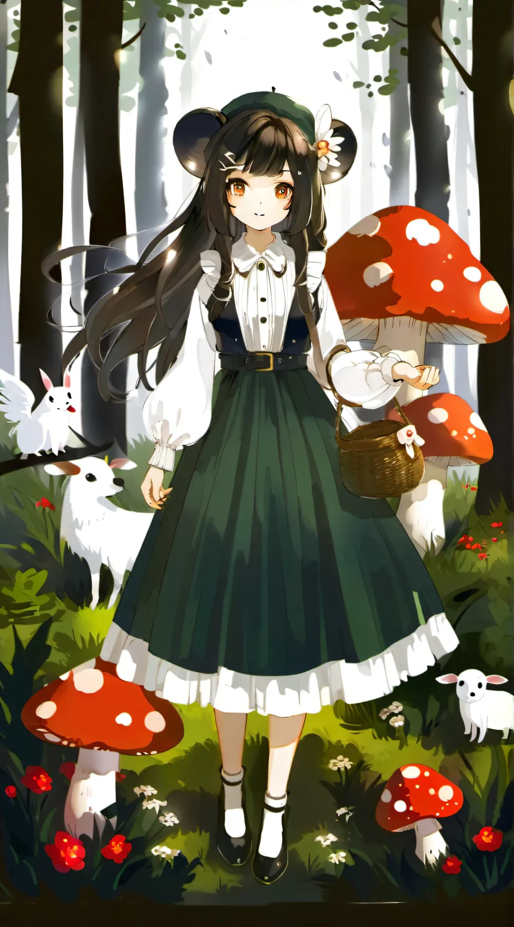 ai character: nina background