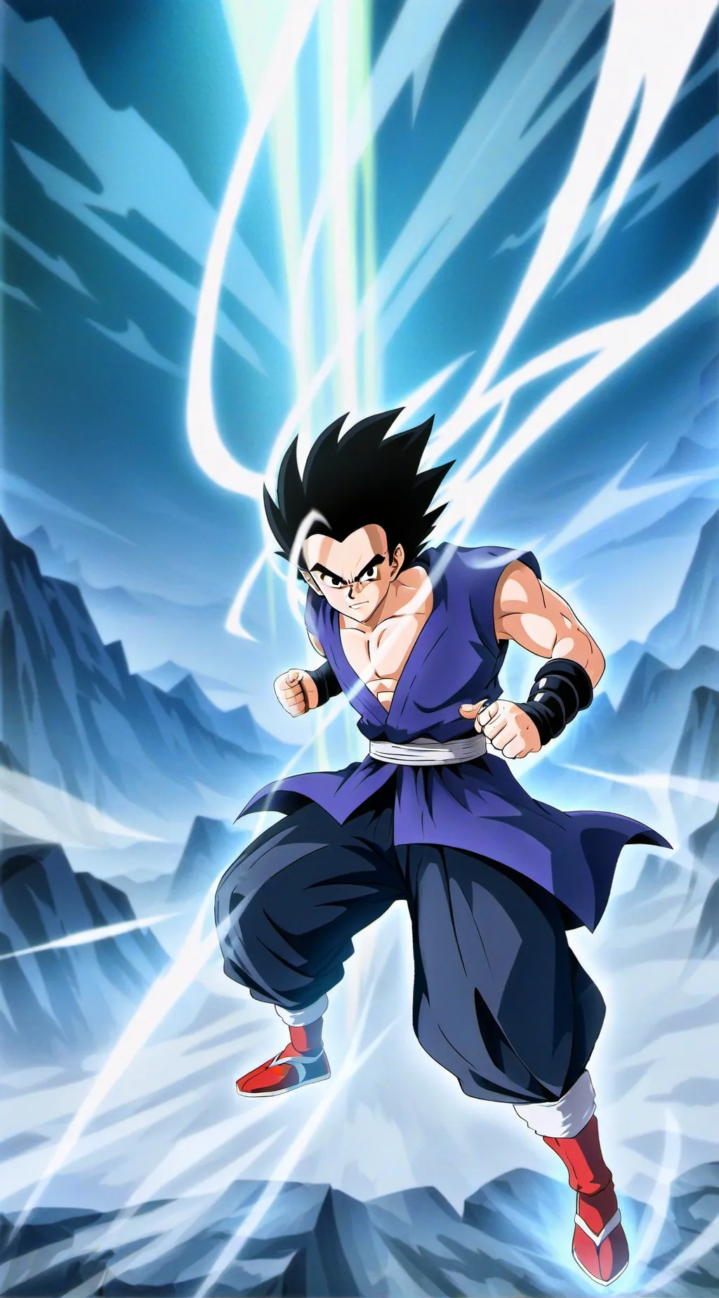 ai character: gohan background