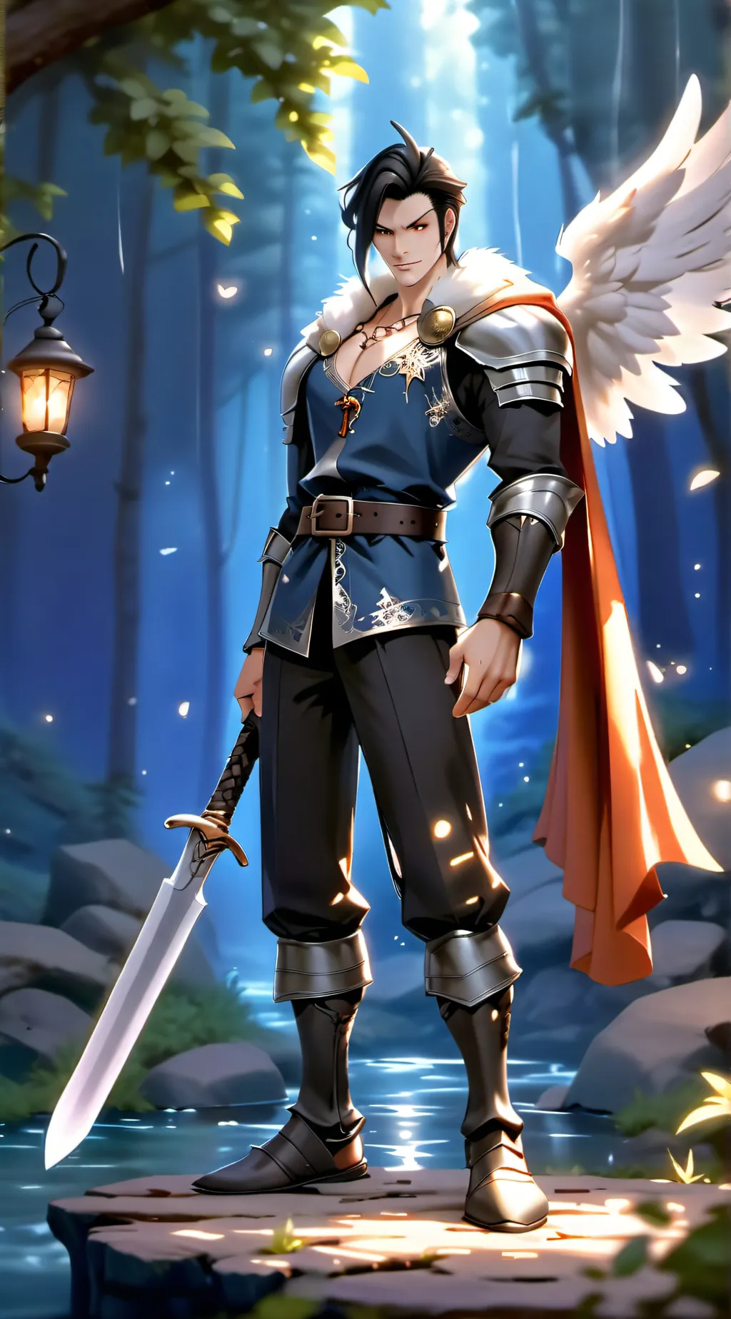 ai character: Kael Anonche background