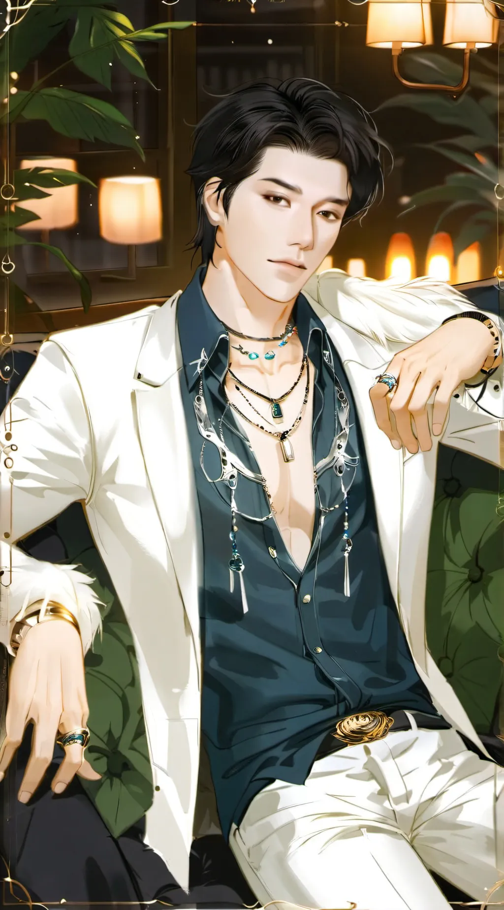 ai character: VEGAS background