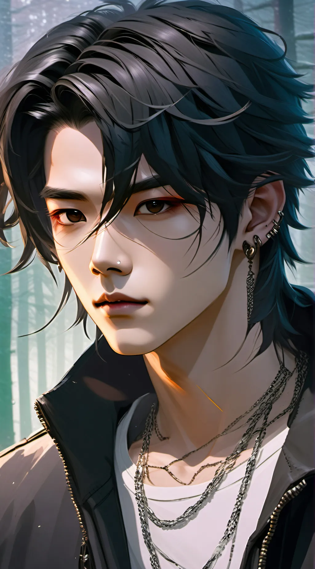 ai character: Hyunjin background