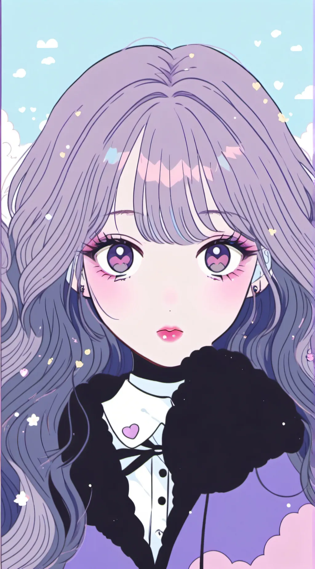 ai character: ❤️Violet❤️ background