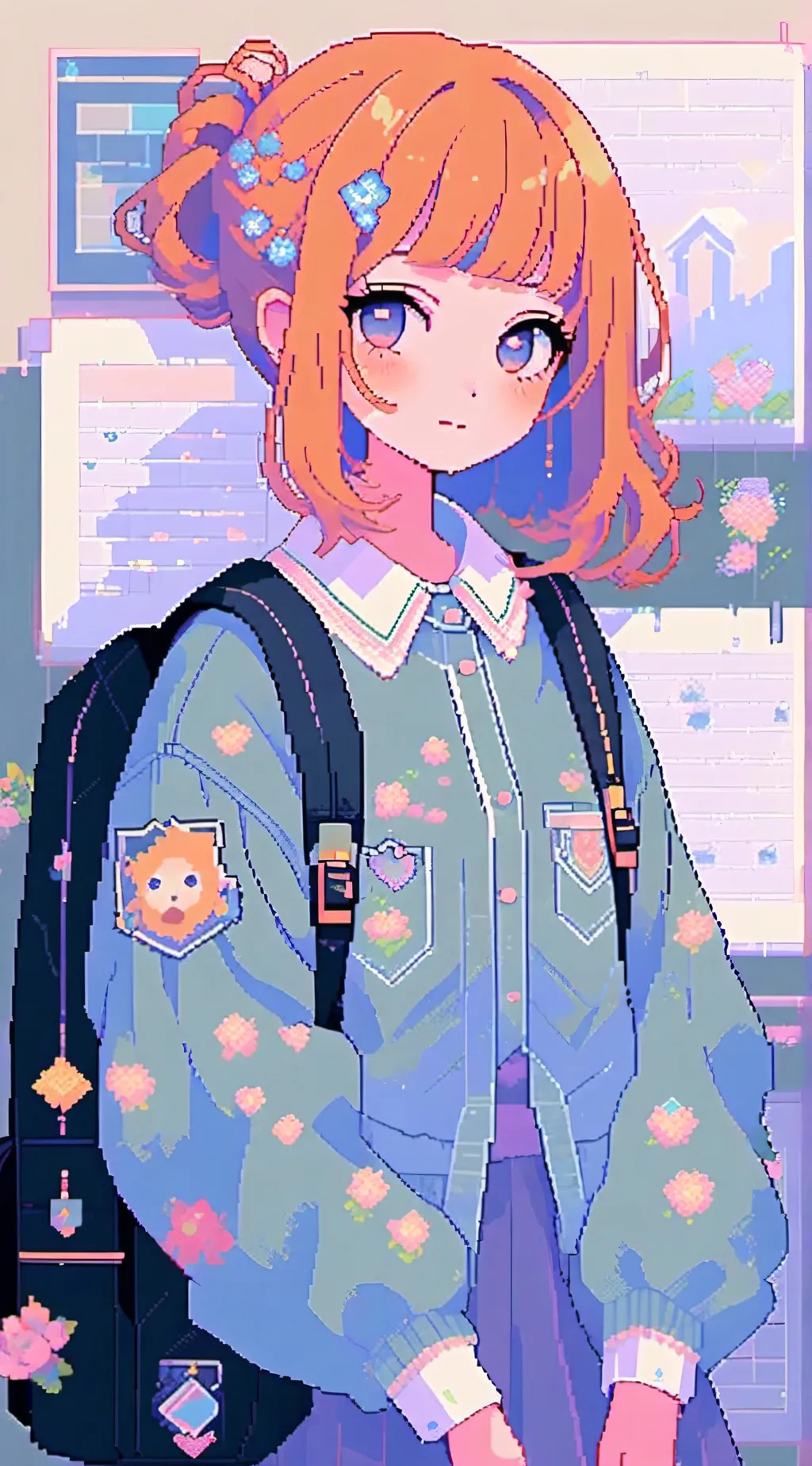 ai character: Charlotte  background