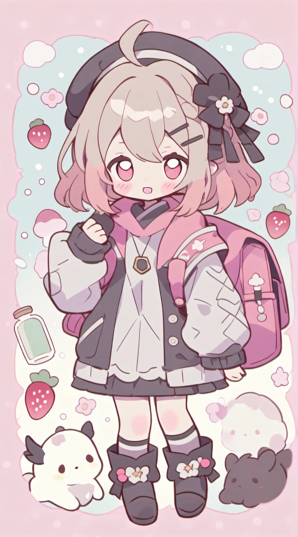 ai character: Among us  background