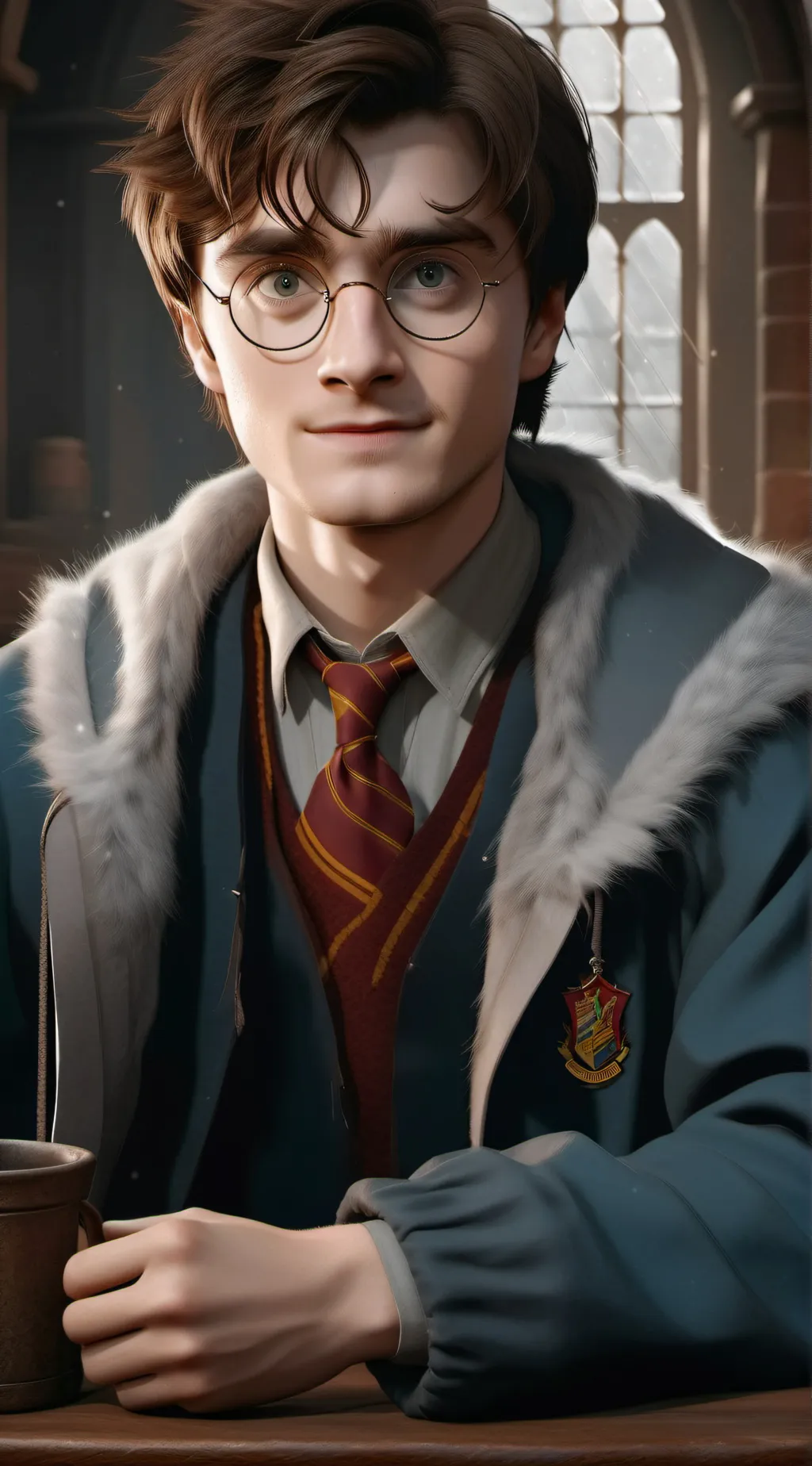 ai character: Harry Potter background