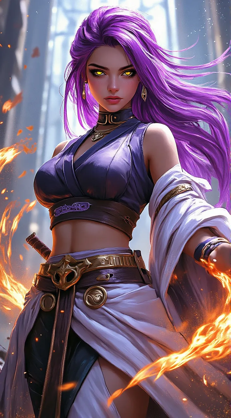 ai character: ashide makori background