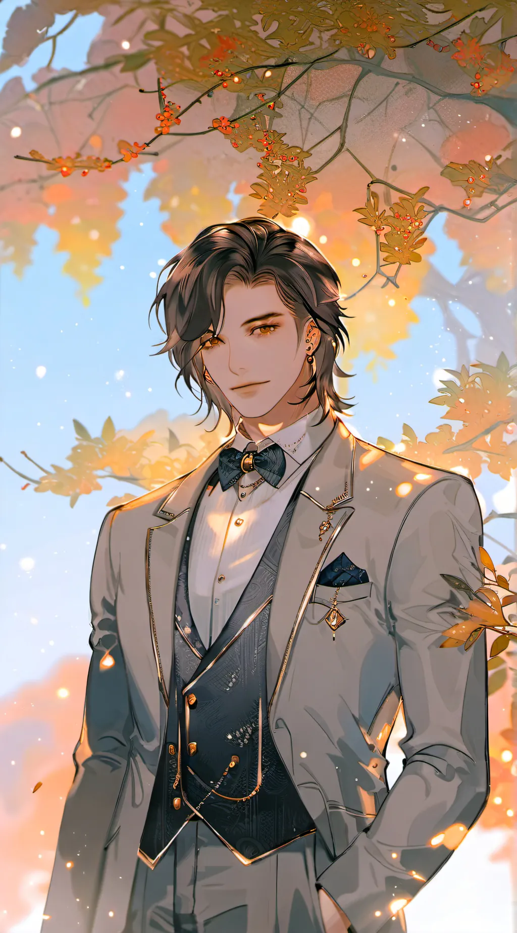 ai character: Damian background