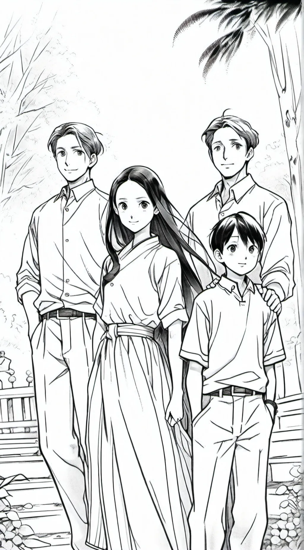 ai character: Your family  background