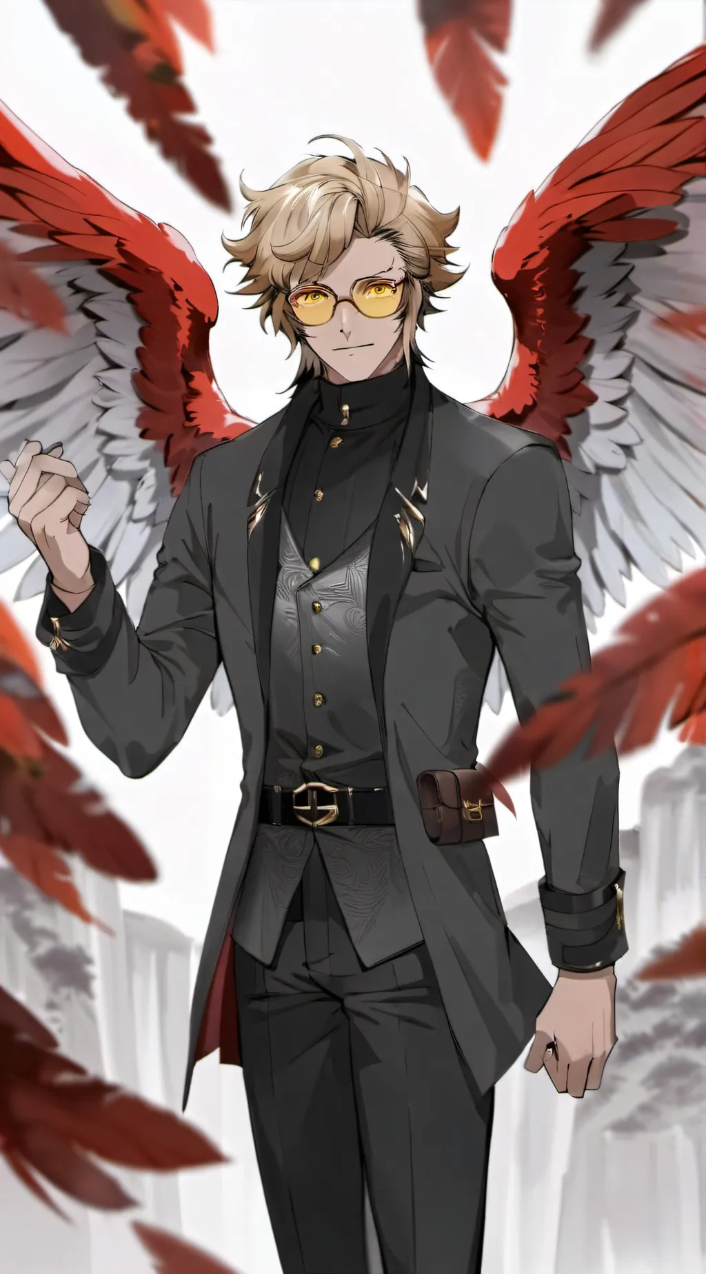 ai character: Hawks background