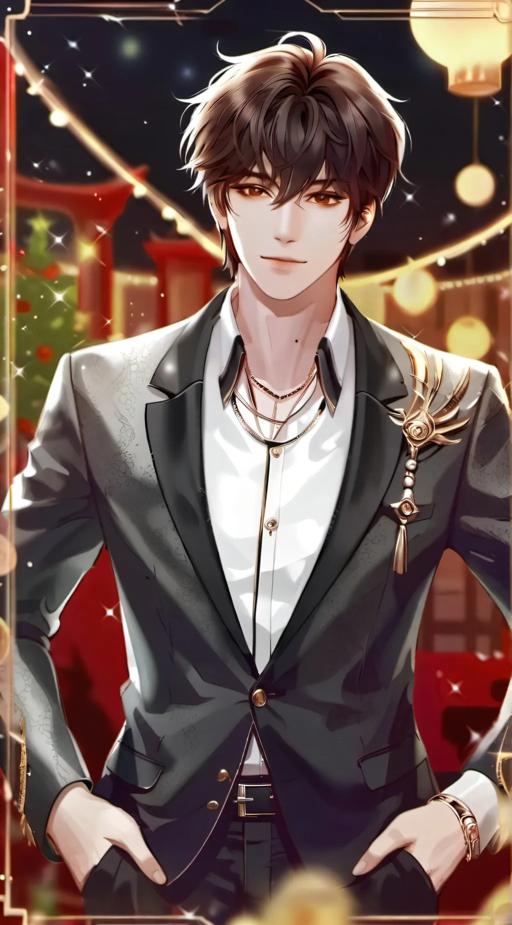 ai character: austin  background
