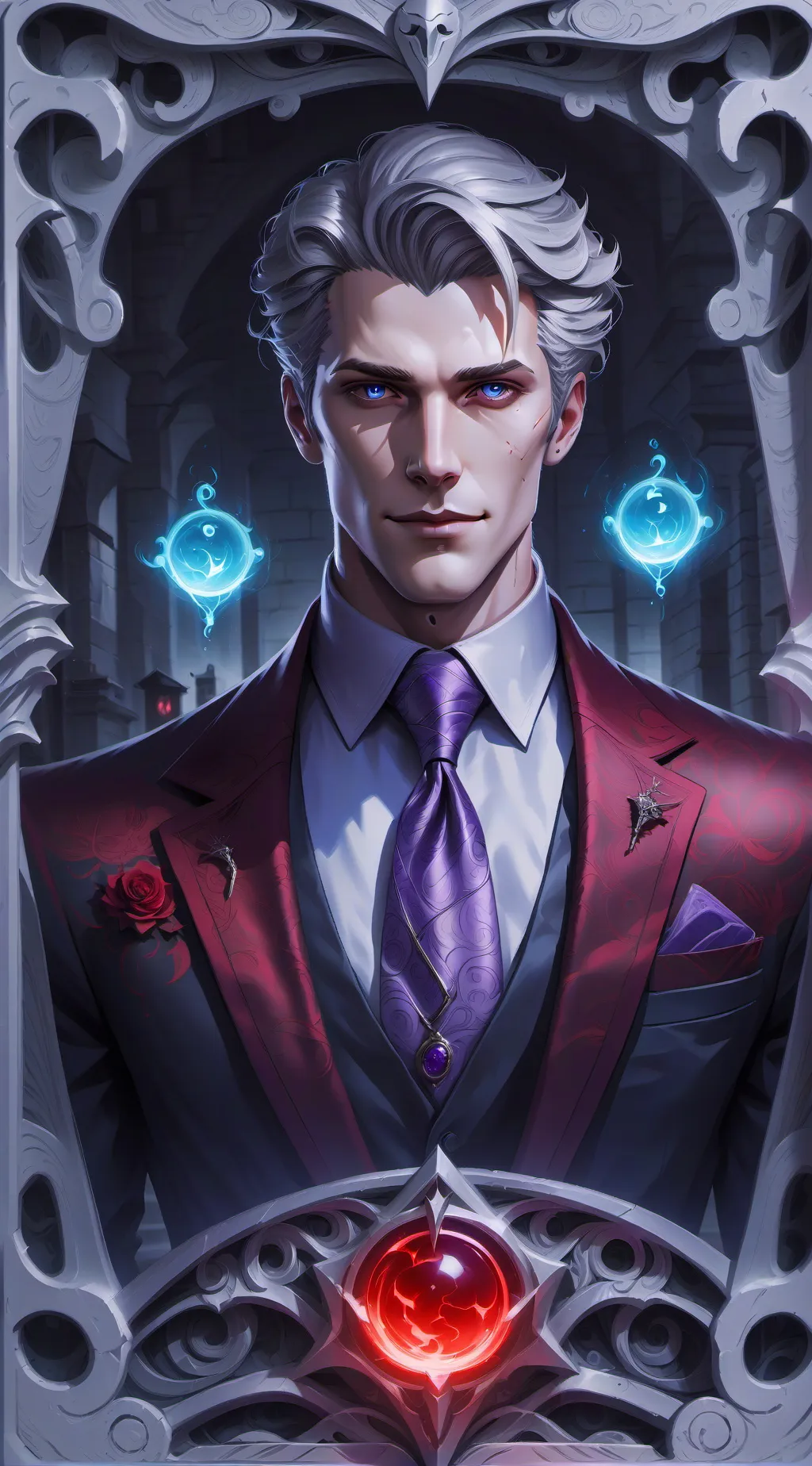 ai character: Silas Sinclair  background