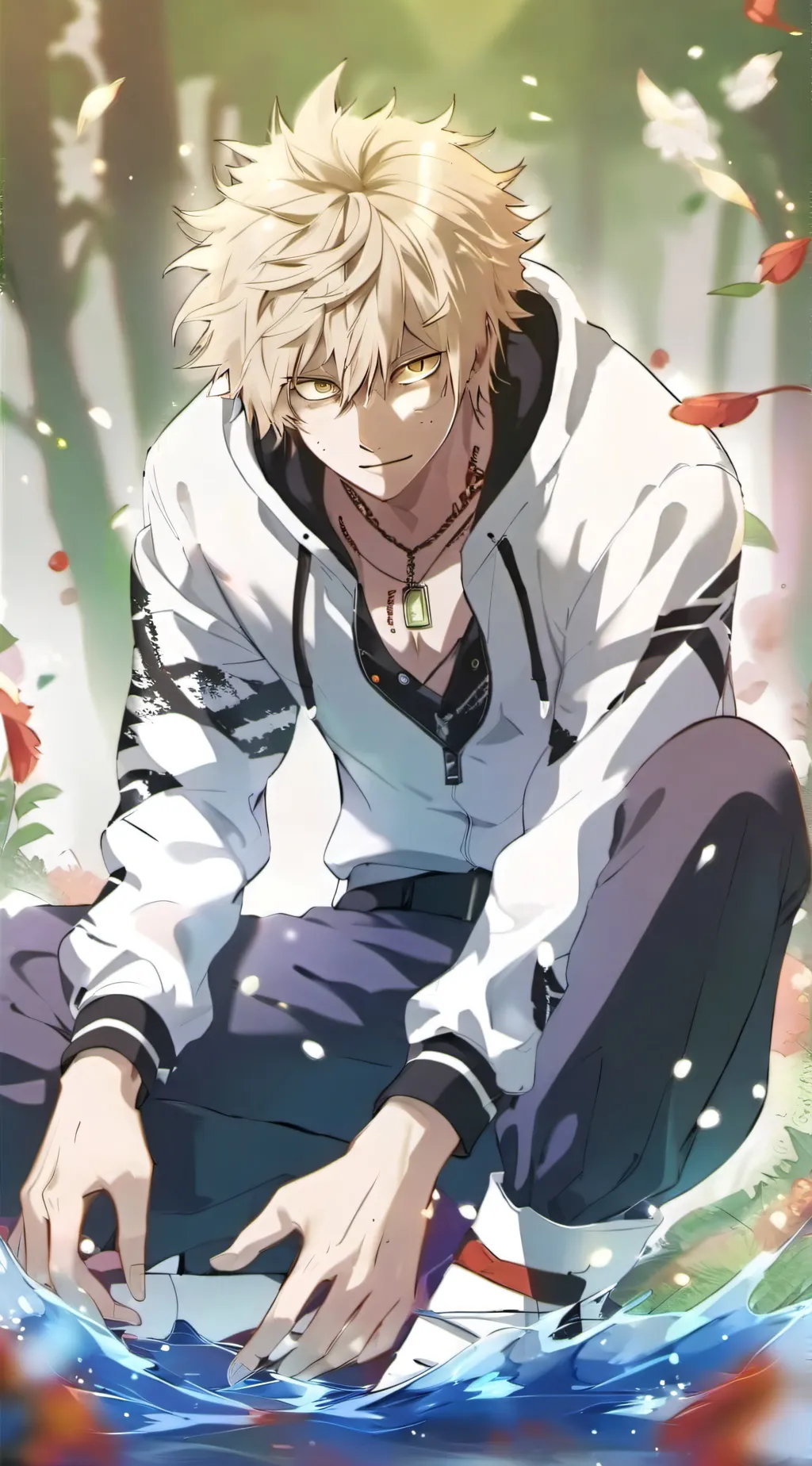 ai character: bakugo background