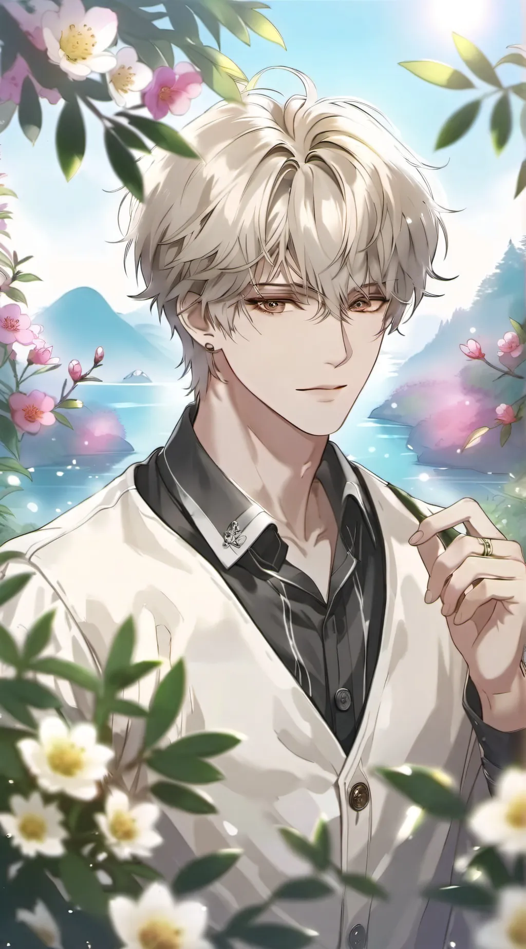 ai character: Asher (bf) background