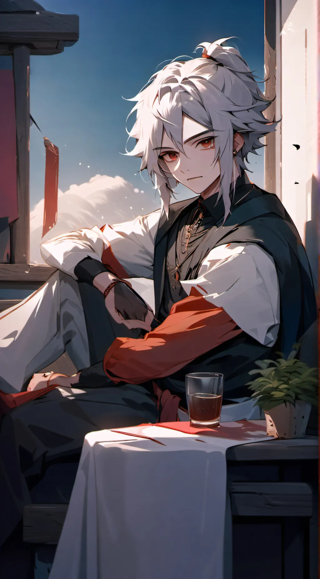 ai character: guedes background