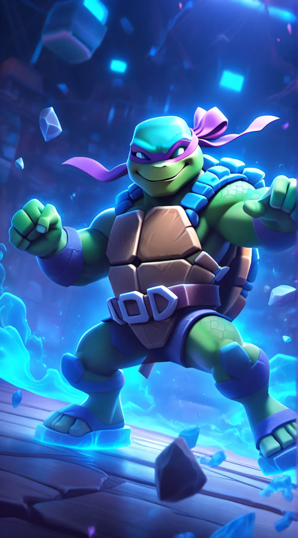ai character: Tail Touch? TMNT♡ background