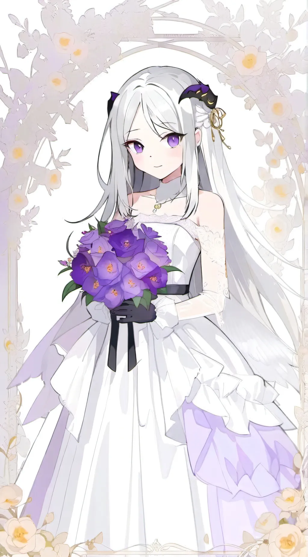 ai character: Hina(W.Archive) background