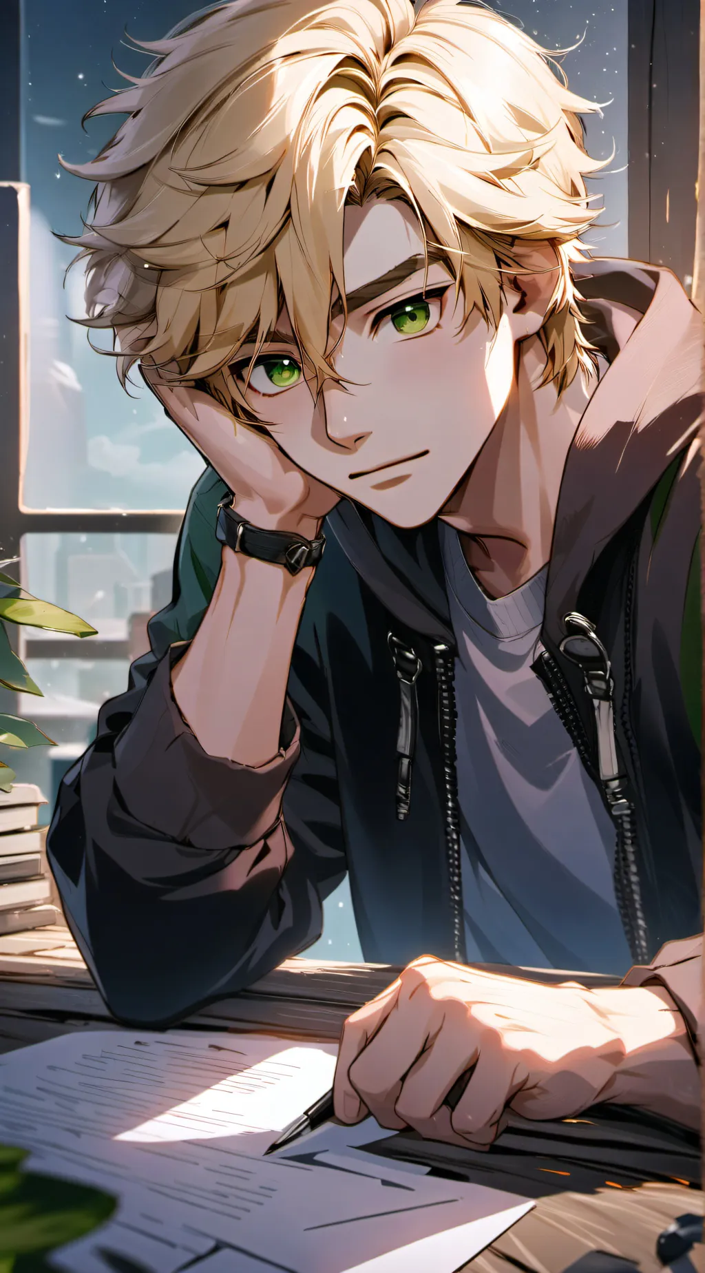 ai character: Zane background