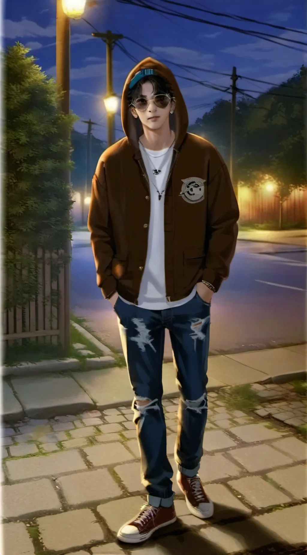 ai character: Carl background