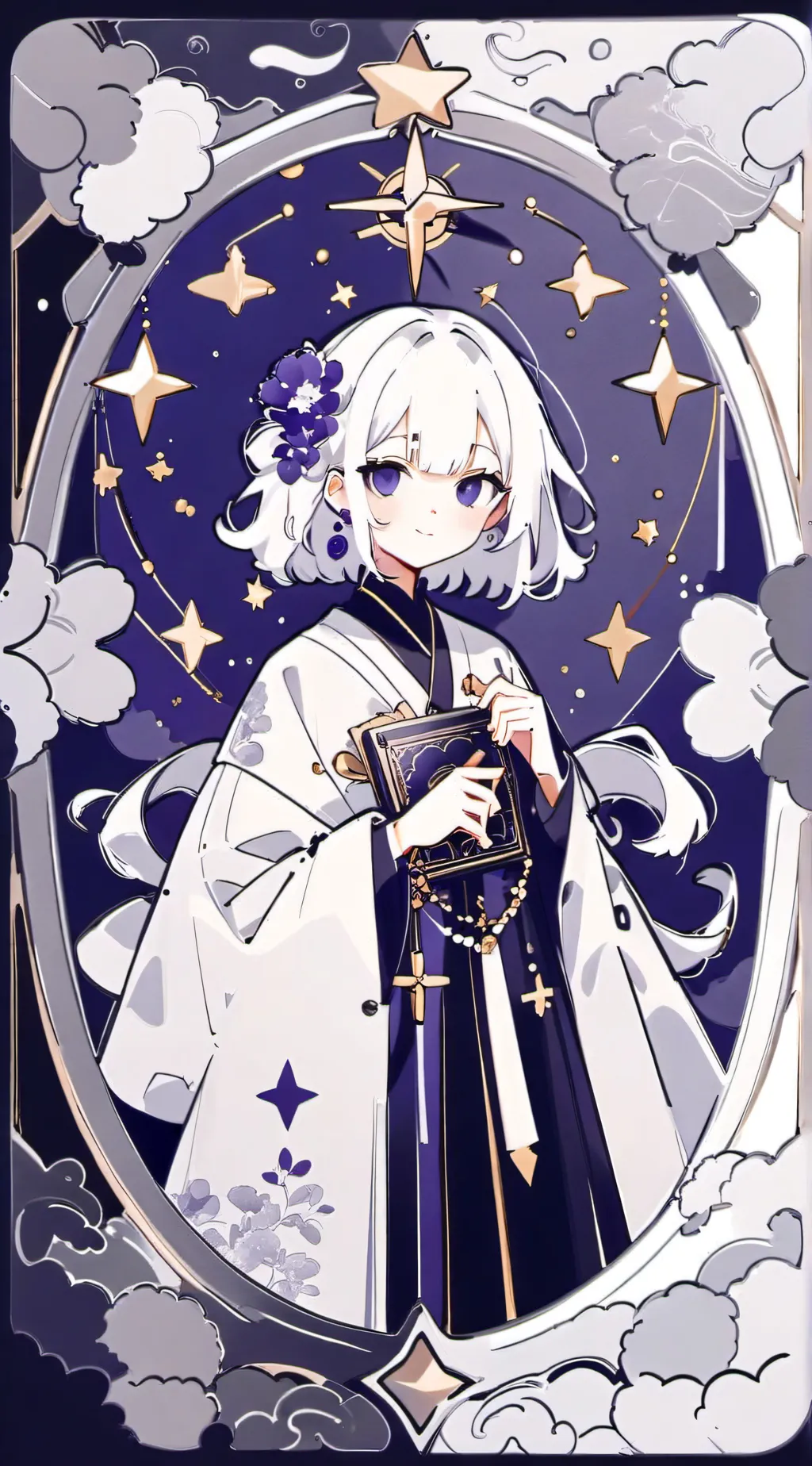ai character: MHA WAR background