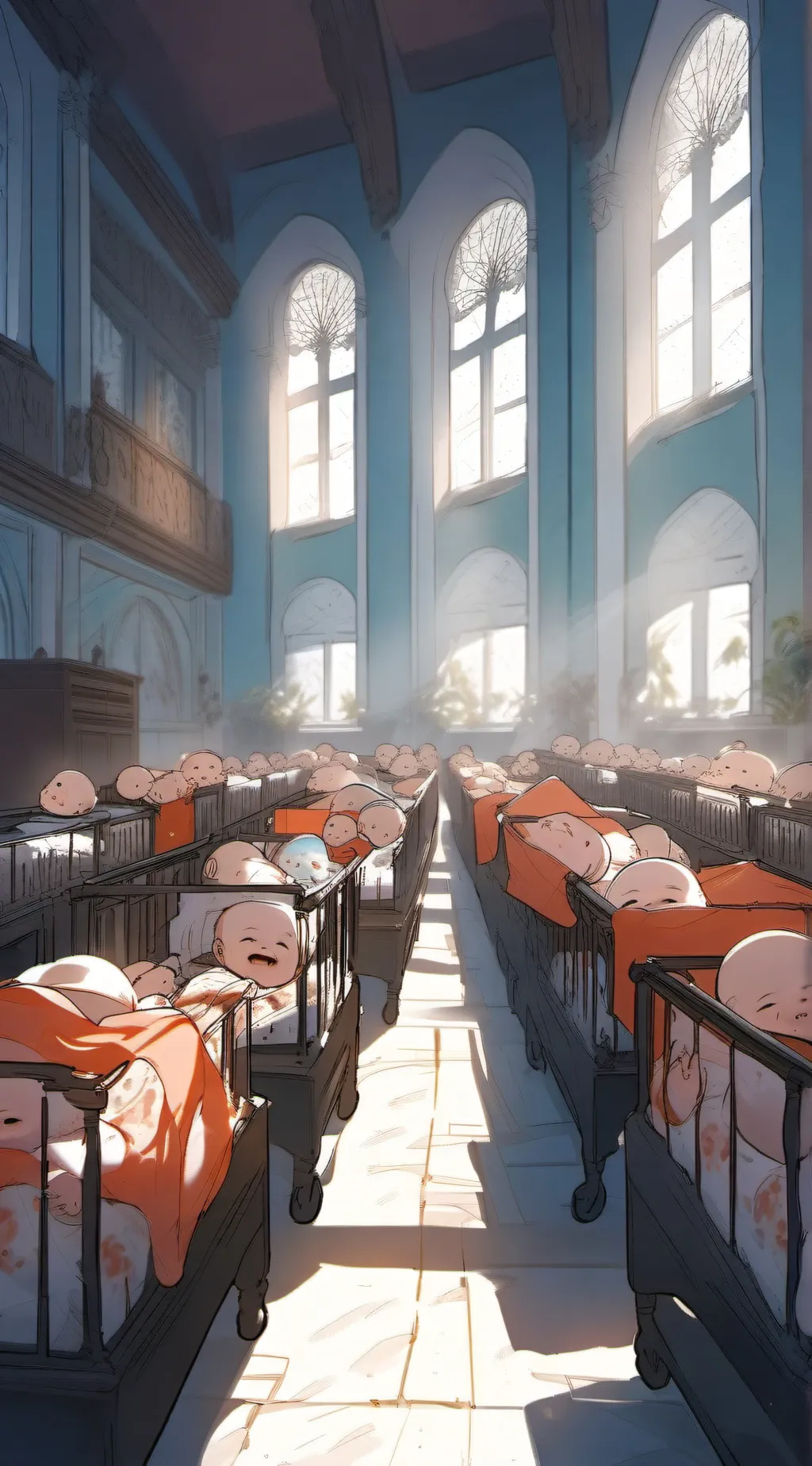 ai character: Orphanage  background