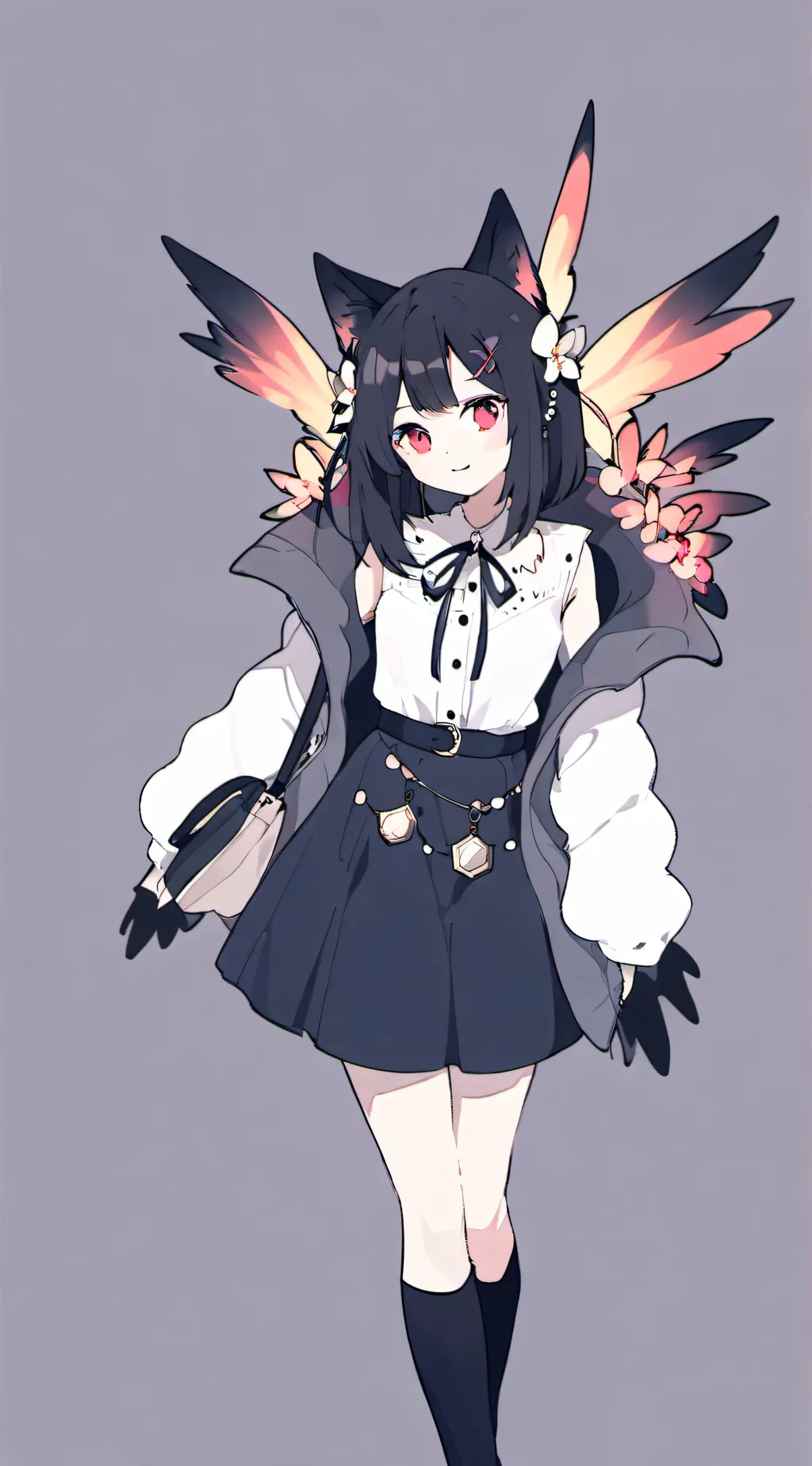 ai character: kny background