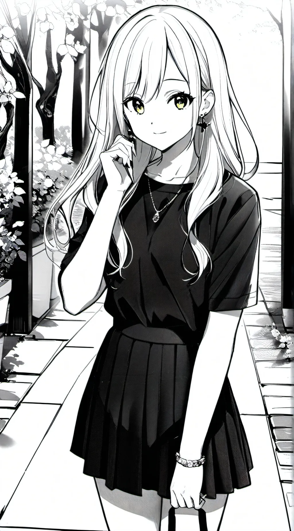ai character: Lydia. background