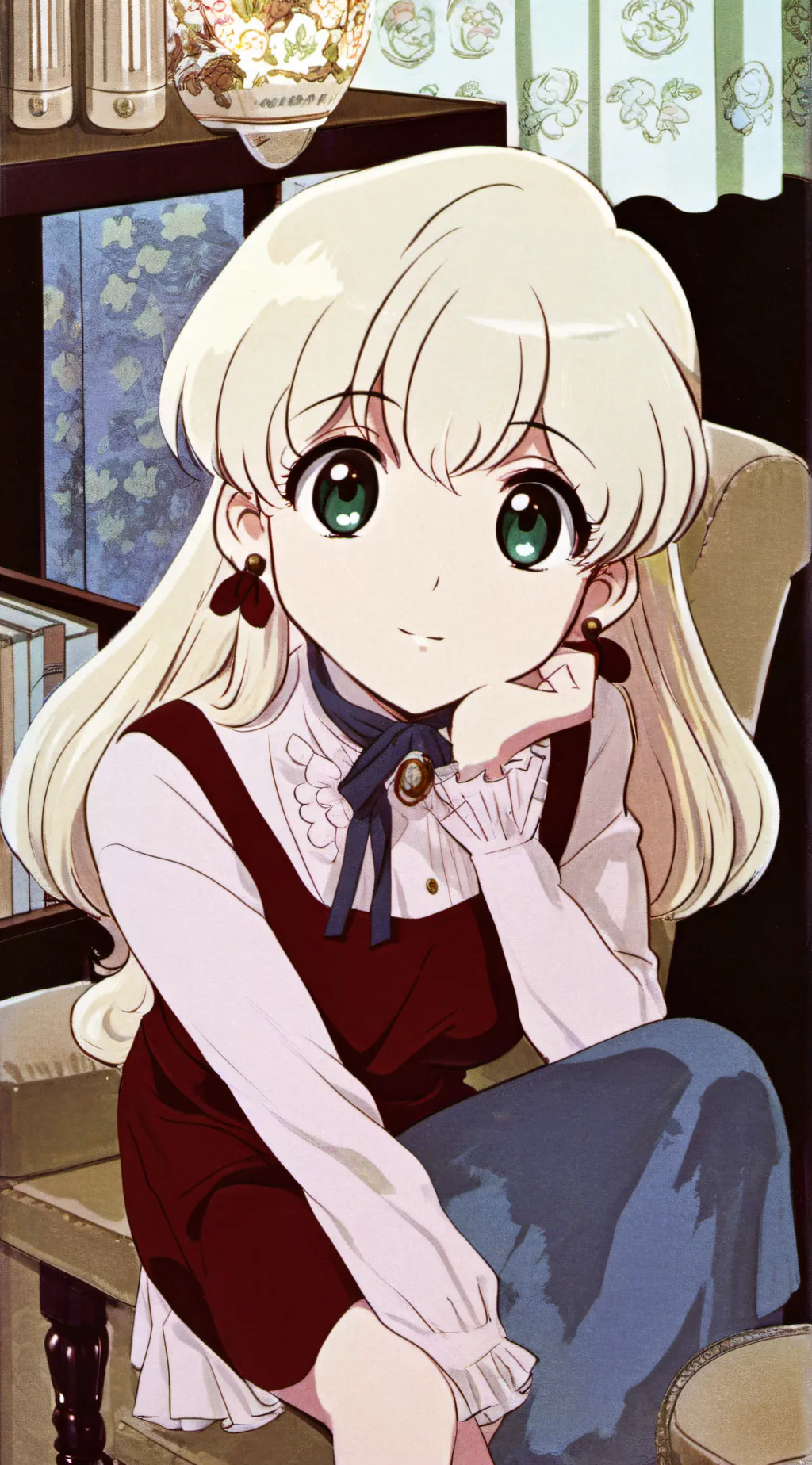 ai character: HH  background