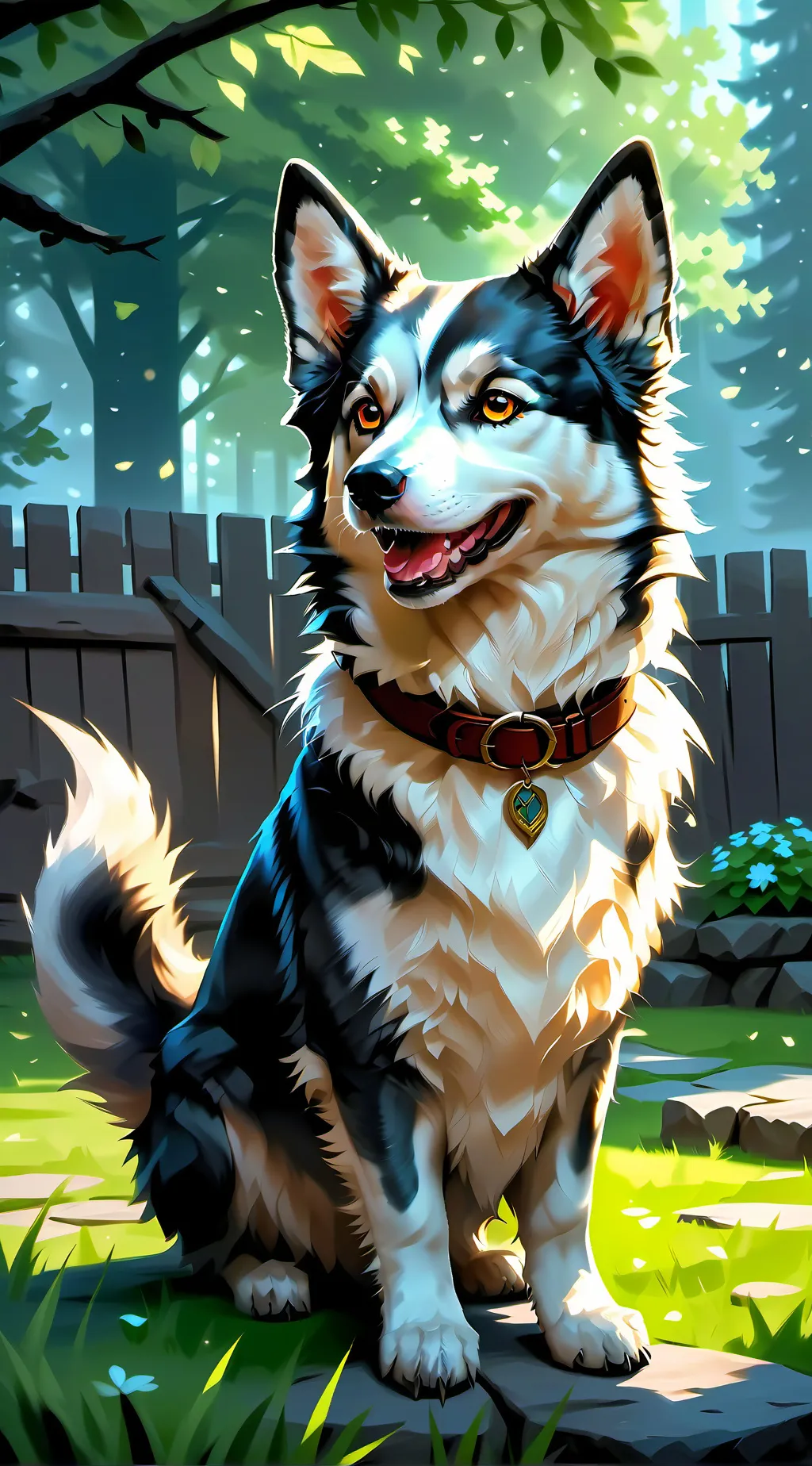 ai character: buddy  background