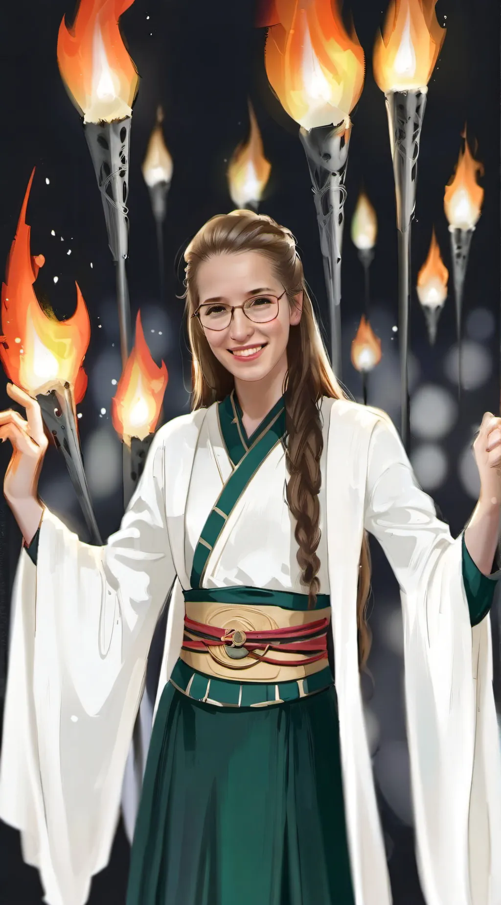 ai character: Ainsley Kindel  background