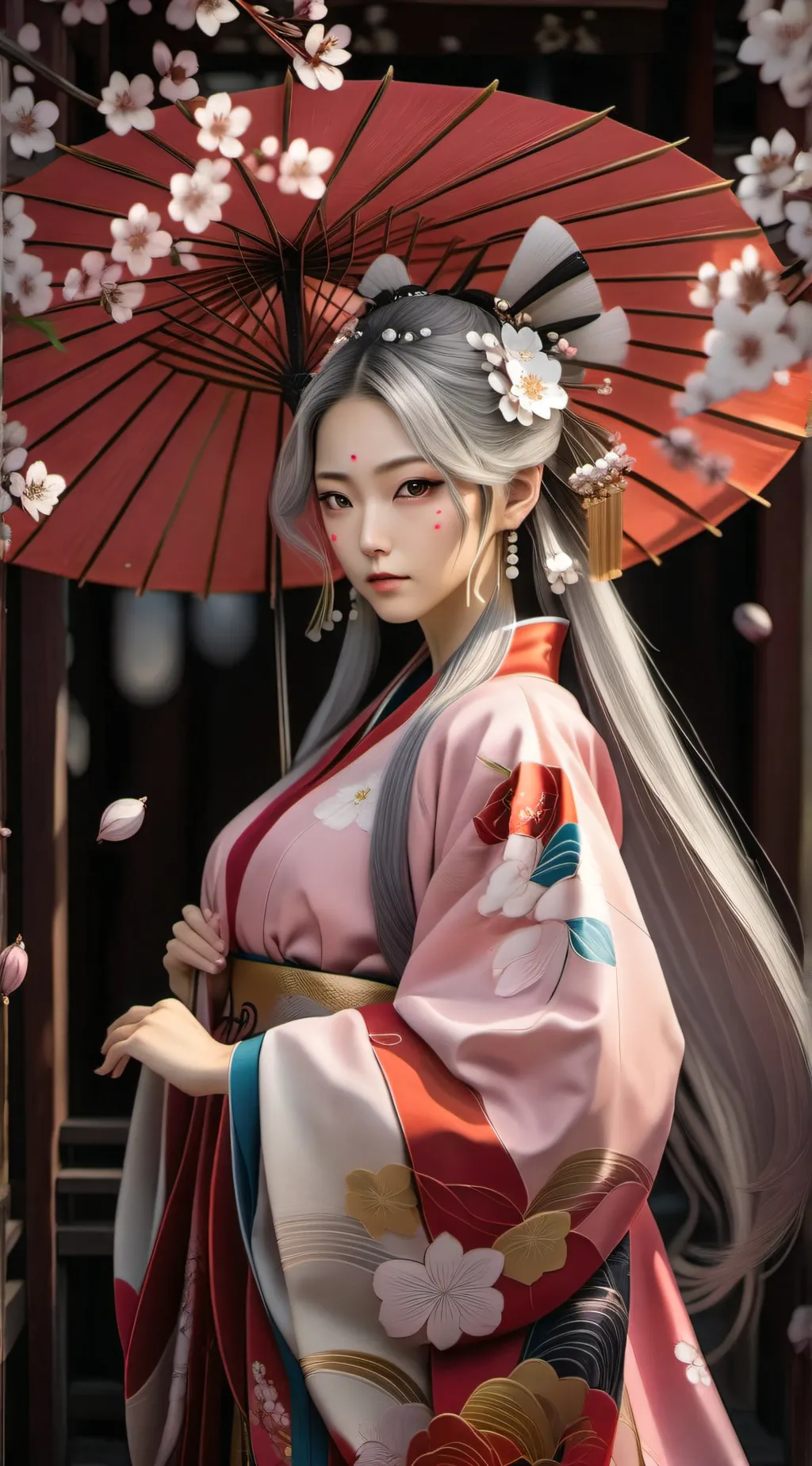 ai character: Okuni Izumo background