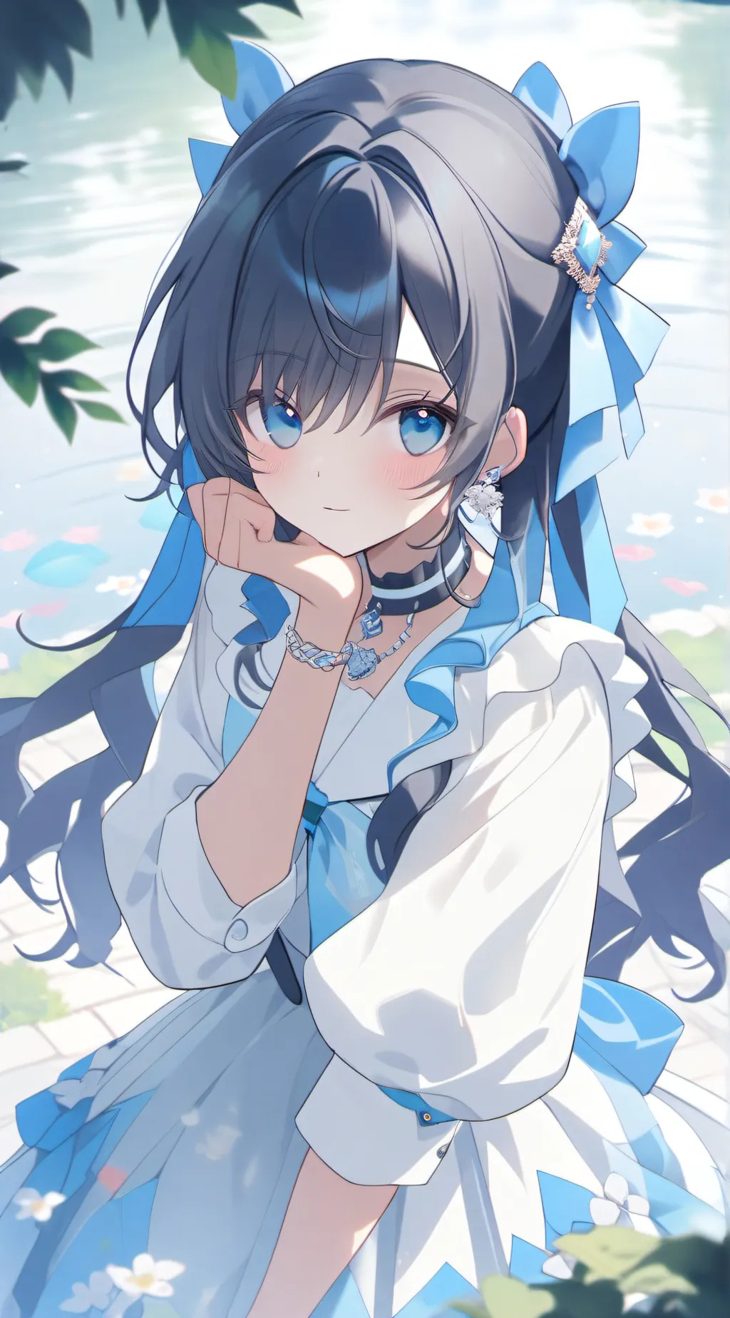 ai character: Fiona  background