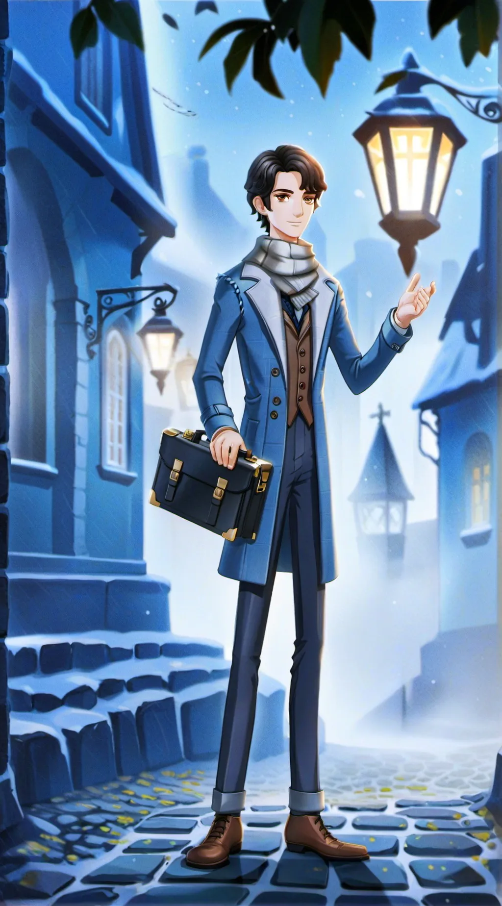 ai character: .  background