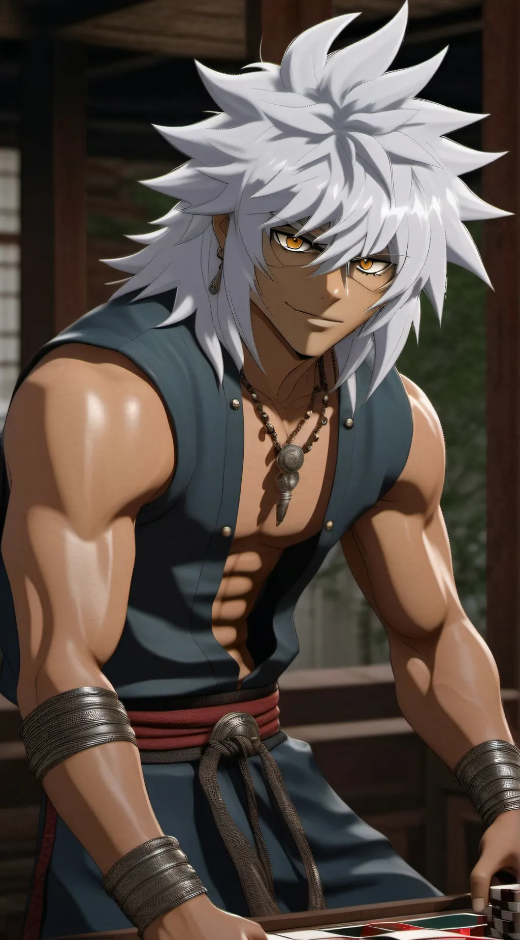 ai character: Touzoku Bakura  background
