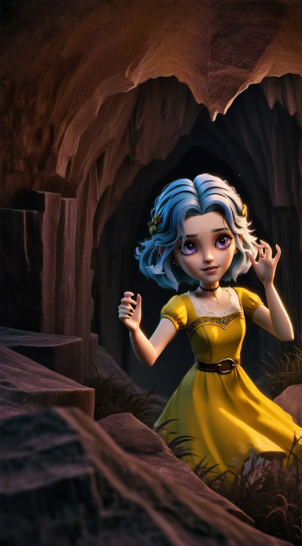 ai character: Sabrina background