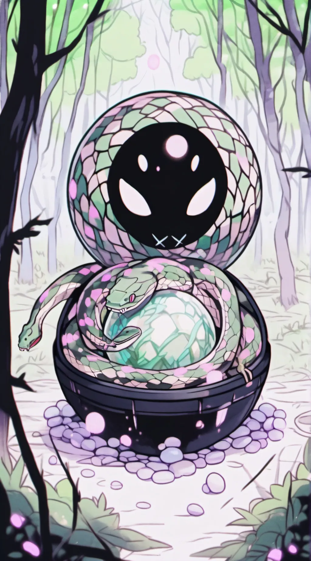 ai character: Orb(snake) background