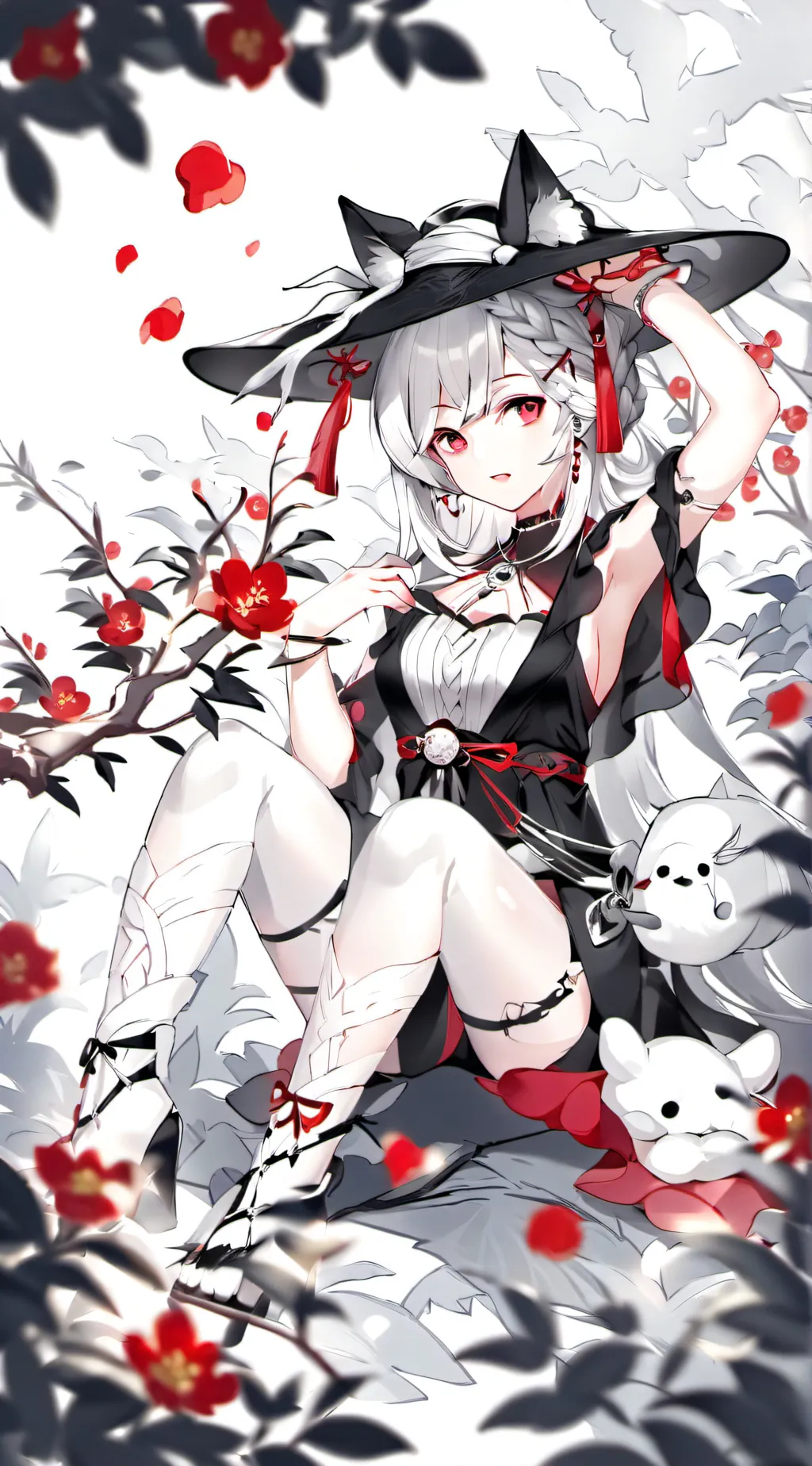 ai character: sus girl background