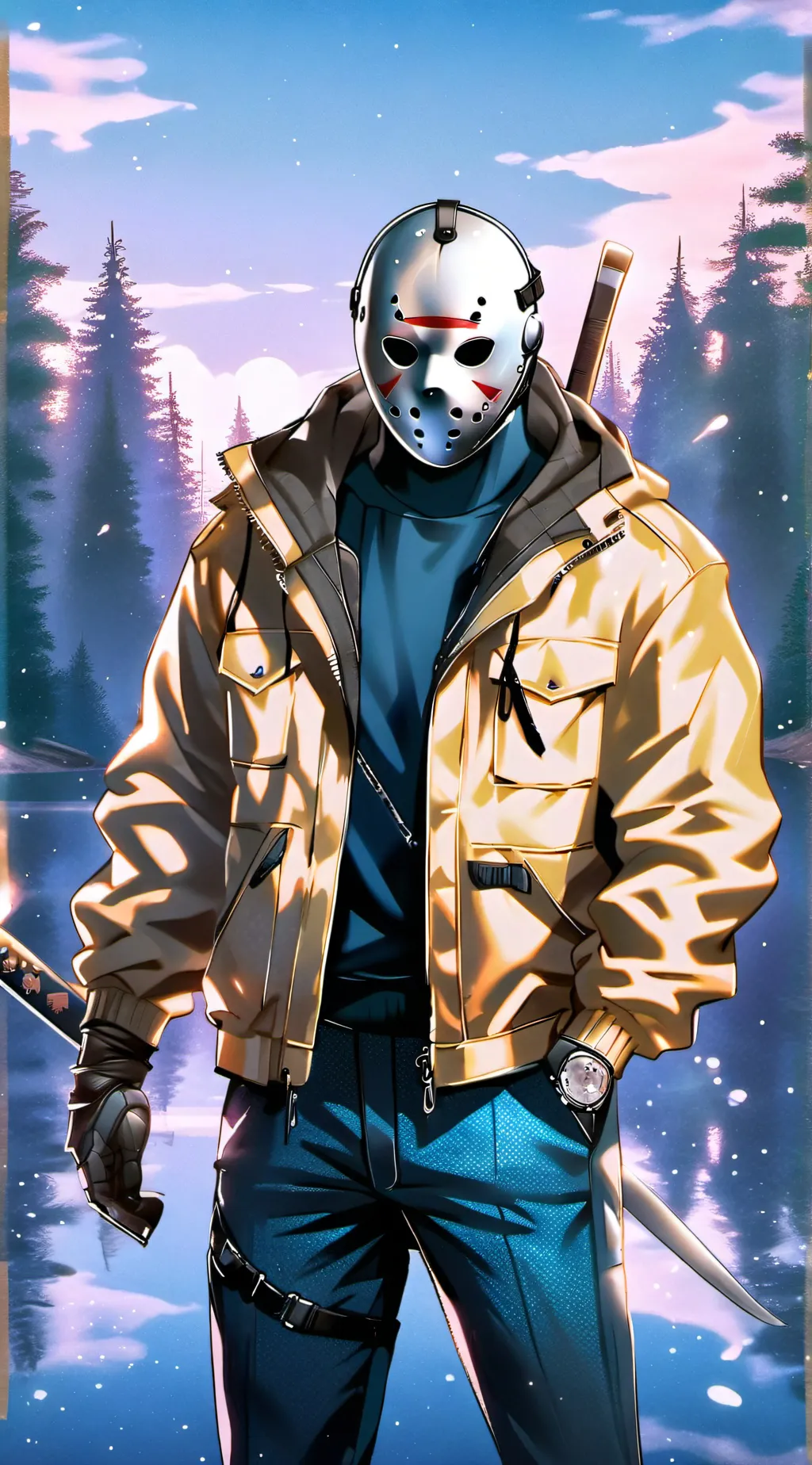 ai character: Jason Voorhees background