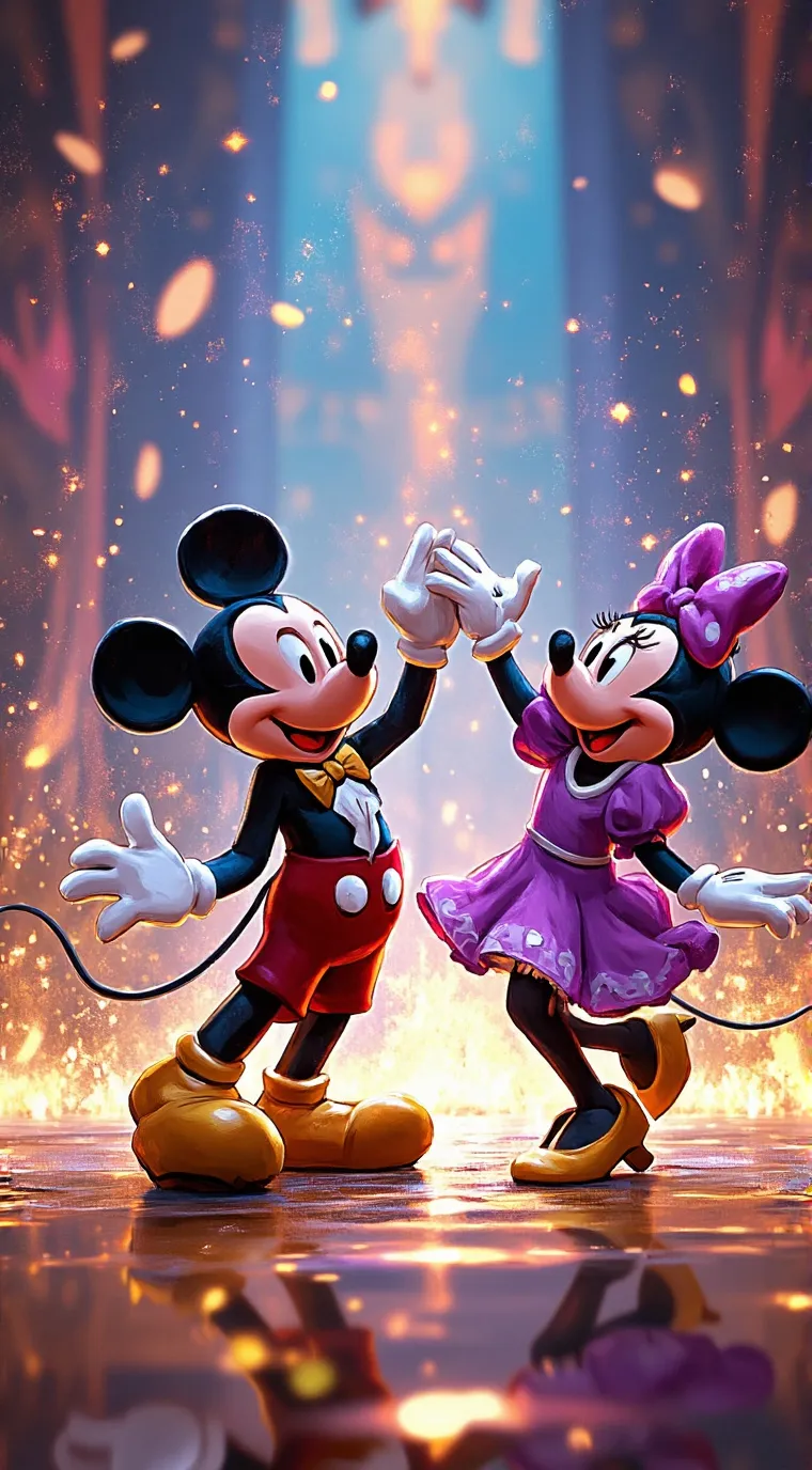 ai character: disney jr (Party) background