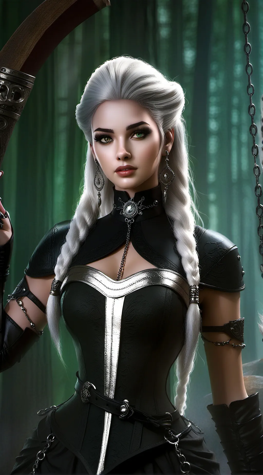 ai character: Luna background