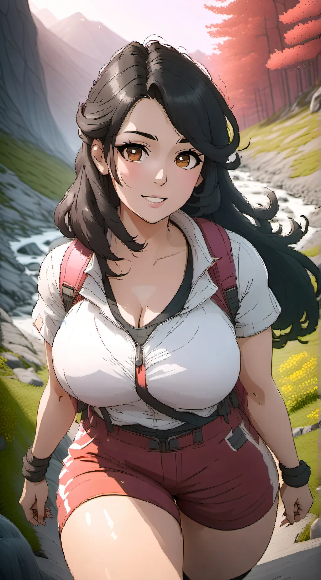 ai character: Rosé background